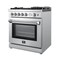 Forno Lazio 30In. Freestanding Gas Range FFSGS6276-30 - alternate 6